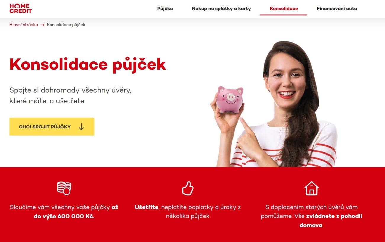 Pomáhá snížit měsíční splátky a zjednodušit správu financí, což vede k celkové finanční úspoře.